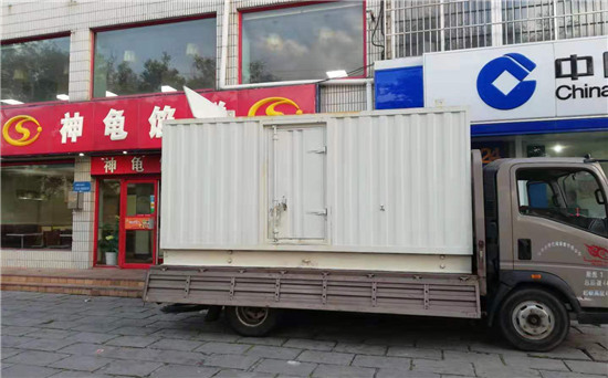 赵西垸林场出租发电机施工案例
